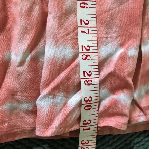 🎬✨Design Lab Lord & Taylor - Girls Pink and White Dress - Picture 8 of 11